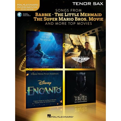 SONGS FROM BARBIE, THE LITTLE MERMAID - SAX TÉNOR
