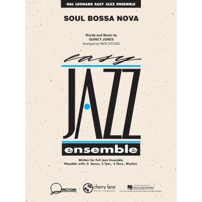HAL LEONARD Soul Bossa Nova (arr. Rick Stitzel) - Easy Jazz Ensemble