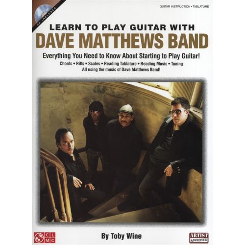 LEARN TO PLAY GUITAR WITH DAVE MATTHEWS BAND TAB + CD - GUITAR