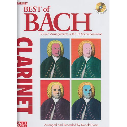 CHERRY LANE BACH J.S. - BEST OF BACH + CD - CLARINETTE