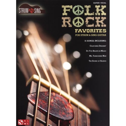 FOLK ROCK FAVORITES STRUM AND SING EASY GUITAR - LYRICS AND CHORDS