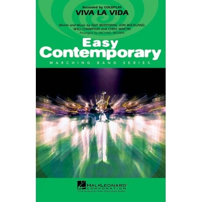 HAL LEONARD PARTITION FANFARE COLPLAY VIVA LA VIDA