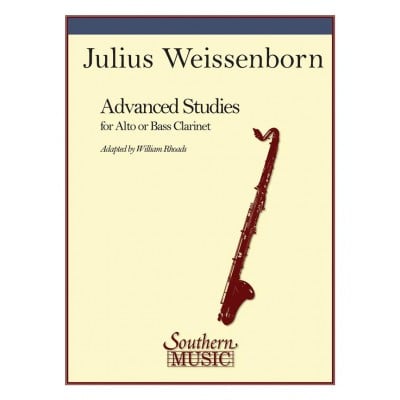 HAL LEONARD WEISSENBORN J. - ADVANCED STUDIES - CLARINETTE ALTO/BASSE 