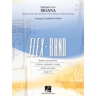  Disney - Highlights From Moana - Flex-band Series