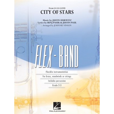 HAL LEONARD LA LA LAND - CITY OF STARS - FLEX-BAND SERIES