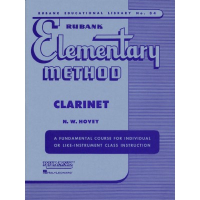 N.W. Hovey - Rubank Elementary Method Clarinet
