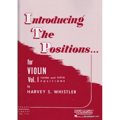 WHISTLER H. - INTRODUCING THE POSITION VOL. 1 - VIOLON