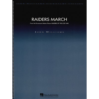 HAL LEONARD JOHN WILLIAMS - RAIDERS MARCH (FROM RAIDERS OF THE LOST ARK) - SCORE