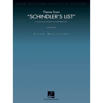 HAL LEONARD JOHN WILLIAMS - THEME FROM SCHINDLER