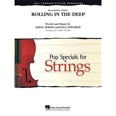 ADELE - ROLLING IN THE DEEP (ARR. LARRY MOORE) - SCORE & PARTS 
