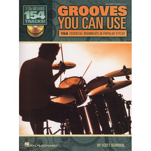SCOTT SCHROEDL GROOVES YOU CAN USE DRUMS + 2CD - DRUMS