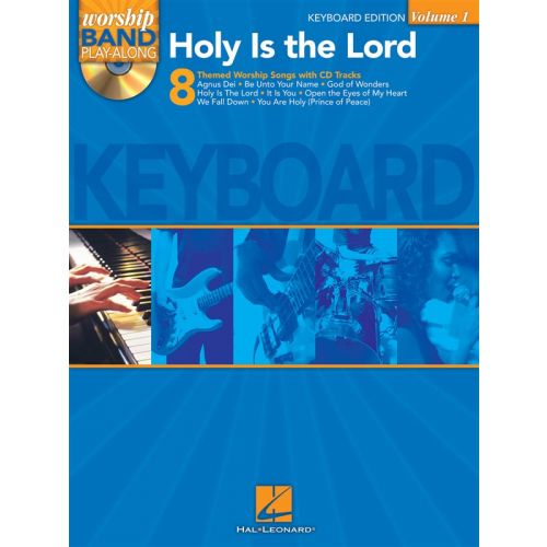 WORSHIP BAND PLAYALONG VOLUME 1 HOLY IS THE LORD - KEYBOARD