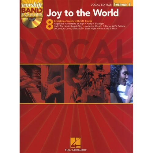 WORSHIP BAND PLAY ALONG VOLUME 5 JOY TO THE WORLD + CD - VOICE