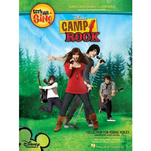LET'S ALL SING SONGS FROM DISNEY'S CAMP ROCK COLLECTION FOR YOUNG VOI