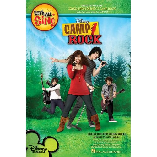LET'S ALL SING SONGS FROM DISNEY'S CAMP ROCK COLLECTION FOR YOUNG VOICE - VOICE