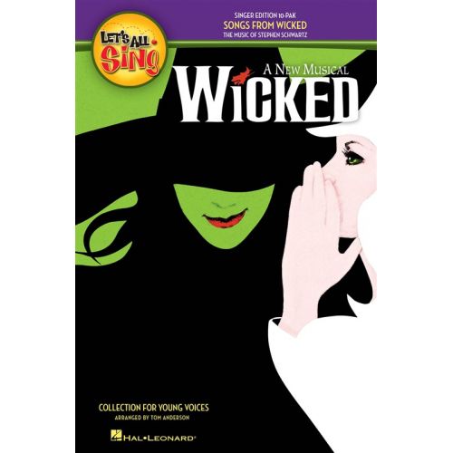 LET'S ALL SING SONGS FROM WICKED COLLECTION FOR YOUNG VOICES - VOICE
