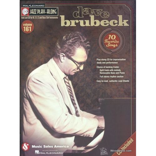 JAZZ PLAY ALONG VOL.161 - DAVE BRUBECK - BB, EB, C INST. CD 