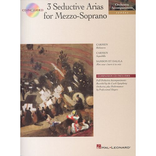 3 SEDUCTIVE ARIAS FOR MEZZO-SOPRANO + CD