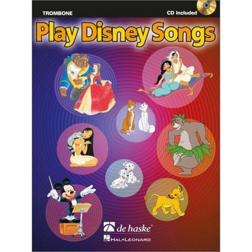  Play Disney Songs - Trombone + Cd 