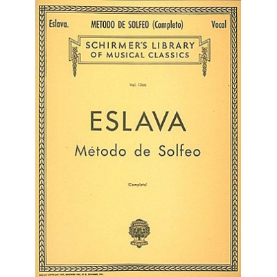 ESLAVA HILARION - METODO DE SOLFEO