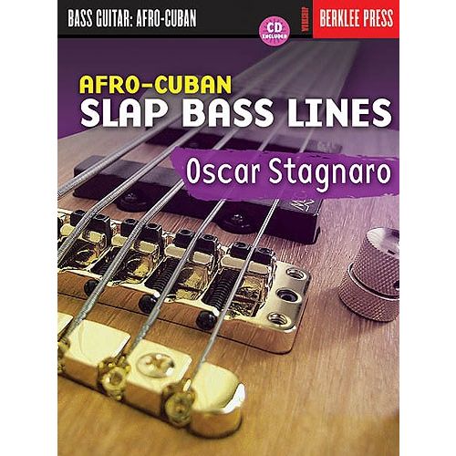 AFRO-CUBAN SLAP BASS LINES B+ CD - BASS GUITAR
