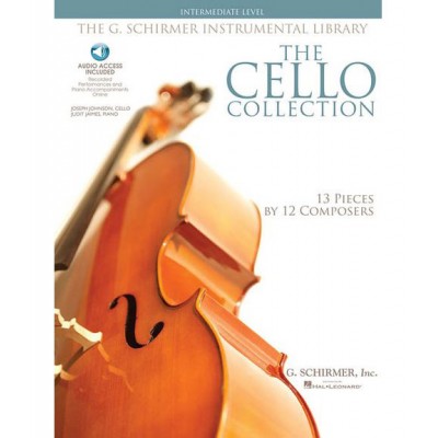 SCHIRMER Schir Cello Collection + Mp3, Intediate Level - Violoncelle, Piano