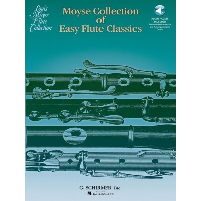 MOYSE L. - MOYSE COLLECTION OF EASY FLUTE CLASSICS + ONLINE AUDIO - FLUTE, PIANO