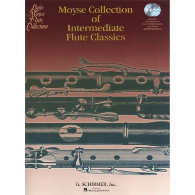 MOYSE L. - MOYSE COLLECTION OF INTERMEDIATE FLUTE CLASSICS + MP3 - FLUTE, PIANO
