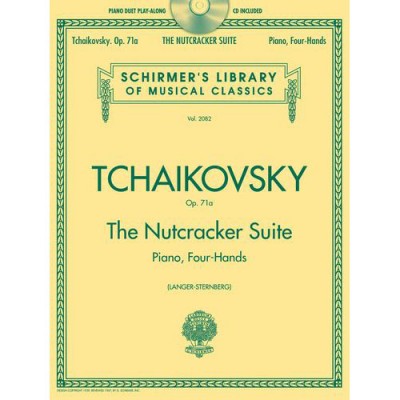 PIANO DUET PLAY-ALONG THE NUTCRACKER SUITE TCHAIKOVSKY + MP3 - PIANO DUET