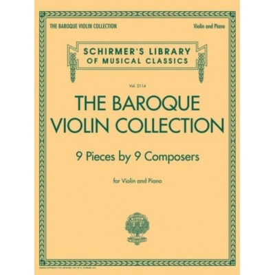 THE BAROQUE VIOLIN COLLECTION - VIOLON & PIANO