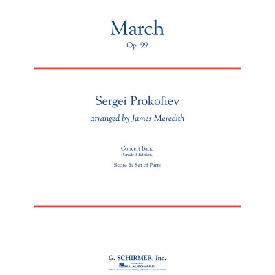 PROKOFIEV S. - MARCH OP.99 - SCORE & PARTS 