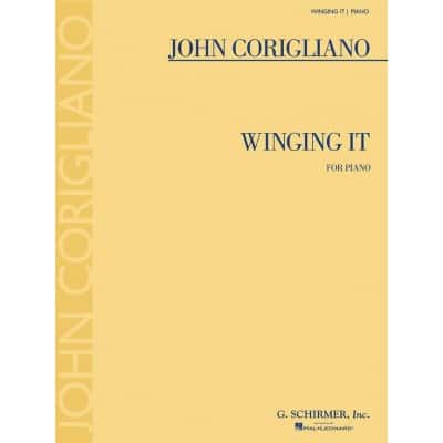 SCHIRMER CORIGLIANO JOHN - WINGING IT - PIANO