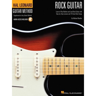 HAL LEONARD HAL LEONARD ROCK GUITAR METHOD + AUDIO ONLINE