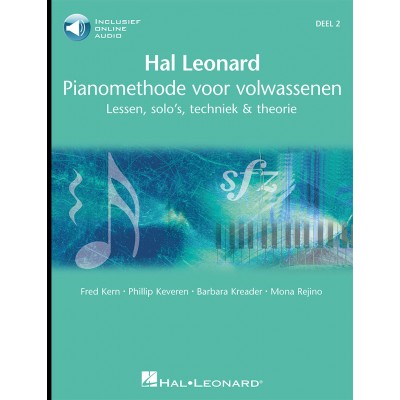 Hal Leonard Pianomethode voor Volwassenen 2 - Version Neerlandais