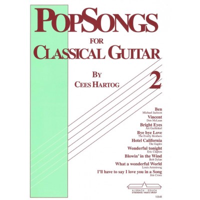 Popsongs for Classical Guitar 2 - English version