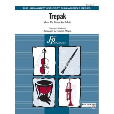 TCHAIKOVSKY - TREPAK FROM NUTCRACKER SUITE (arr. RICHARD MEYER) - SCORE & PARTS 