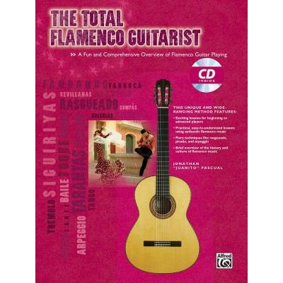 PASCUAL J. - THE TOTAL FLAMENCO GUITARIST + CD 