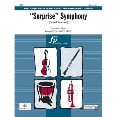 ALFRED PUBLISHING HAYDN F.J. - ”SURPRISE” SYMPHONY - SCORE & PARTS 