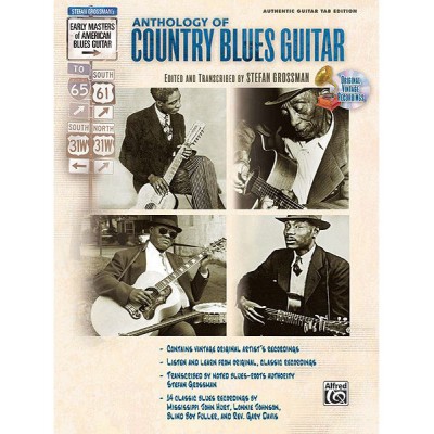  Anthology Of Country Blues Guitar + Cd