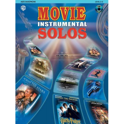 MOVIE INSTRUMENTAL SOLOS + CD - SAXOPHONE ALTO