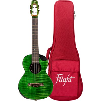 Comet Tenor All Solid Electro Ukulele - Green 