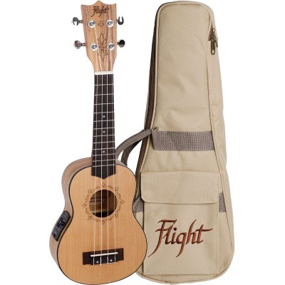DUS320CEQ Soprano Electro-Acoustic Ukulele - Version anglaise