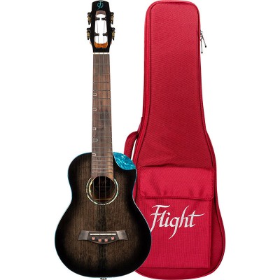 Nighthawk Concert Electro Ukulele - Black Stain - Version anglaise