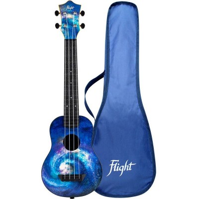 TUSL40 ABS Long Neck Travel Ukulele - Space - Version anglaise