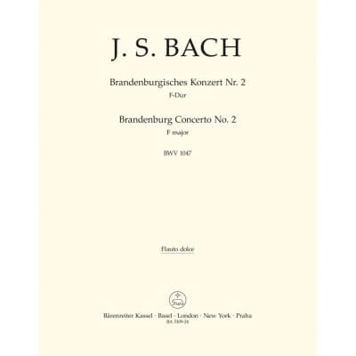 BACH J.S. - BRANDENBURGISCHES KONZERT NR. 2 - RECORDER