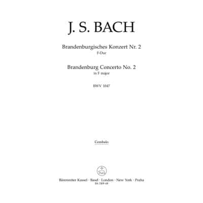 BACH J.S. - BRANDENBURGISCHES KONZERT NR. 2 - HARPSICHORD