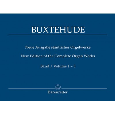 Buxtehude D. - Neue Ausgabe Samtlicher Orgelwerke, Band 1-5 - Orgue