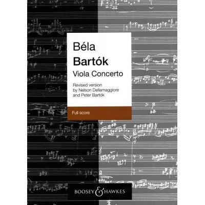  Bartok B. - Viola Concerto - Score