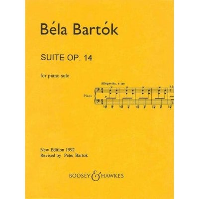  Bartok B. - Suite Op. 14 - Piano