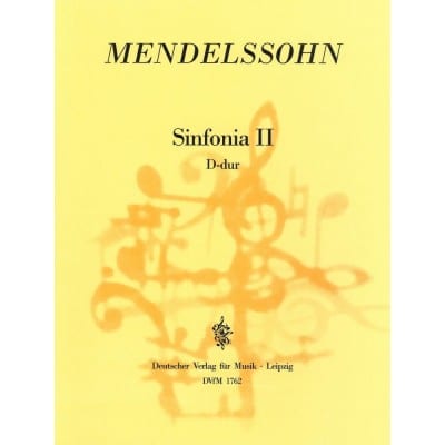 MENDELSSOHN-BARTHOLDY F. - SINFONIA II D-DUR - STRINGS